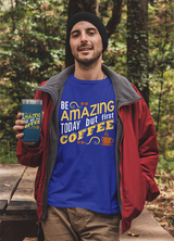 AMAZING COFFEE MENS' T-SHIRT FOR COFFEE LOVERS