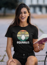 Zodiac- Aquarius T shirt for Women