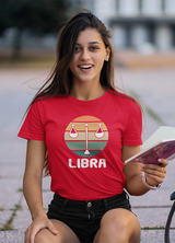 Zodiac- Libra T shirt for Women