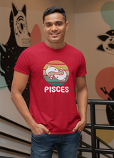 Zodiac- Pisces T shirt for men