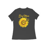 DOG MOM SUNFLOWER T SHIRT FOR WOMEN