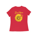 DOG MOM SUNFLOWER T SHIRT FOR WOMEN