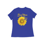 DOG MOM SUNFLOWER T SHIRT FOR WOMEN