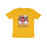 LET IT SNOW CHRISTMAS UNISEX T SHIRTS FOR KIDS