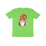 SANTA WITH RED HAT CHRISTMAS UNISEX T SHIRTS FOR KIDS