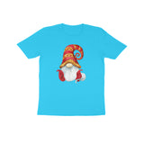 SANTA WITH RED HAT CHRISTMAS UNISEX T SHIRTS FOR KIDS
