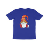 SANTA WITH RED HAT CHRISTMAS UNISEX T SHIRTS FOR KIDS