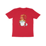 SANTA WITH RED HAT CHRISTMAS UNISEX T SHIRTS FOR KIDS