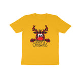 MERRY CHRISTMAS REINDEER UNISEX T SHIRTS FOR KIDS