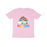 PUGICORN RAINBOW UNISEX T SHIRTS FOR KIDS