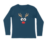 RED NOSE REINDEER MENS' FULL SLEEVES T-SHIRT