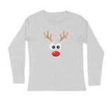 RED NOSE REINDEER MENS' FULL SLEEVES T-SHIRT