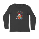 SANTA WITH HORN MENS' FULL SLEEVES T-SHIRT