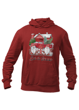 LET IT SNOW Red HOODIE