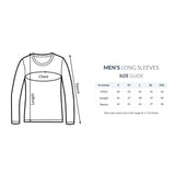 LET IT SNOW MENS' FULL SLEEVES T-SHIRT