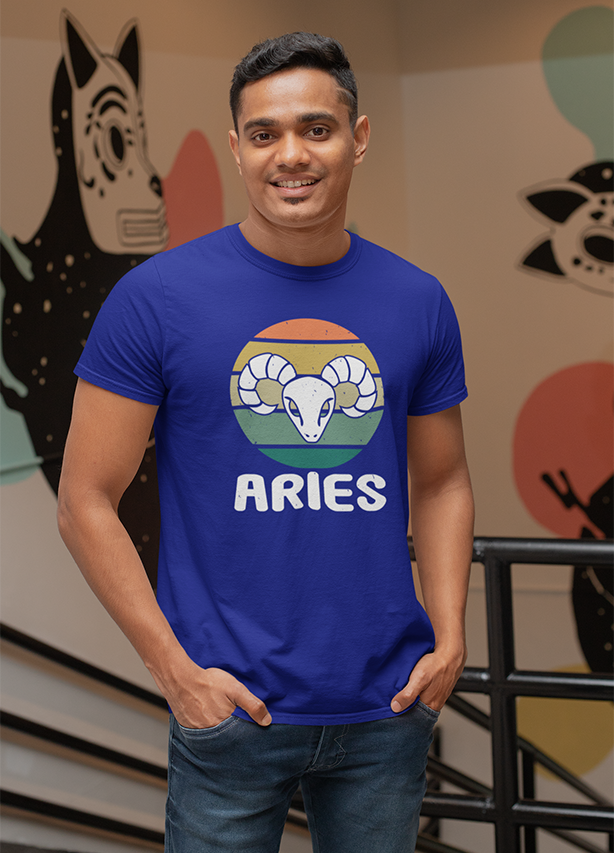 Zodiac - Aries T shirt for men