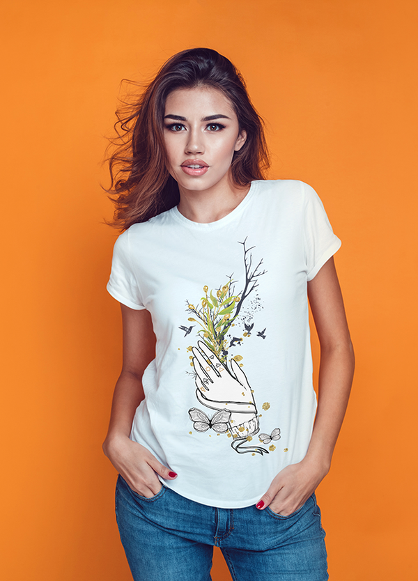 Boho Flower  Signature Edition T-shirt for Women