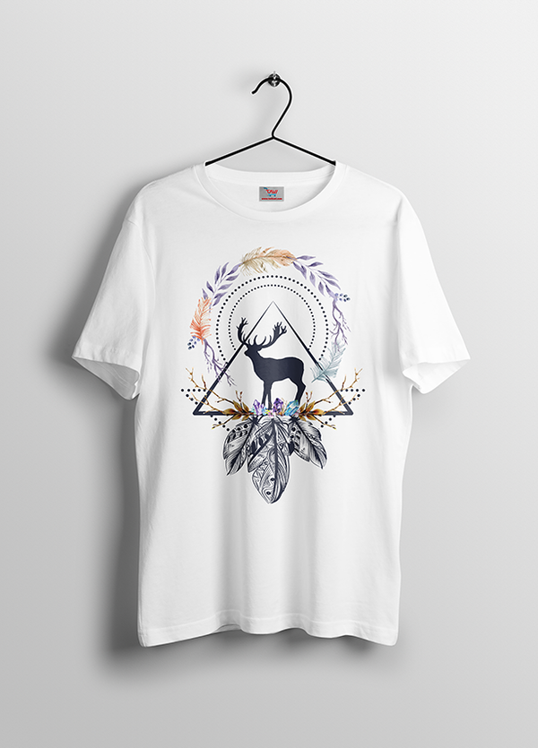 Boho Black Deer Signature Edition T-shirt for men