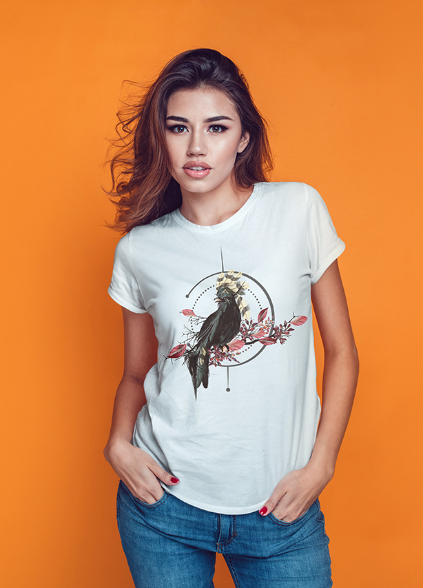 Boho Crow Signature Edition T-shirt for Women