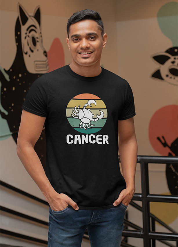 Zodiac - Cancer T shirt for men