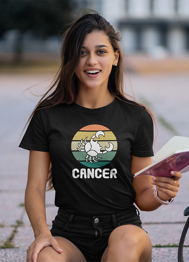 Zodiac- Cancer T shirt for Women