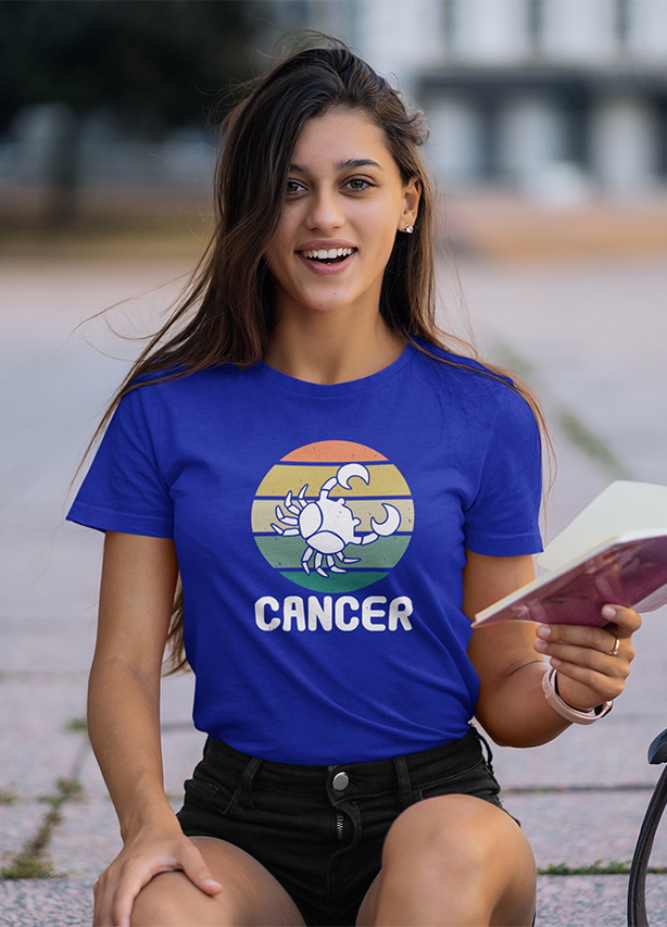 Zodiac- Cancer T shirt for Women