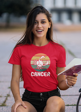 Zodiac- Cancer T shirt for Women