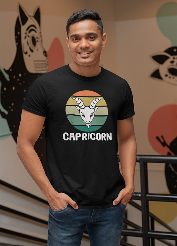 Zodiac- Capricorn T shirt for men