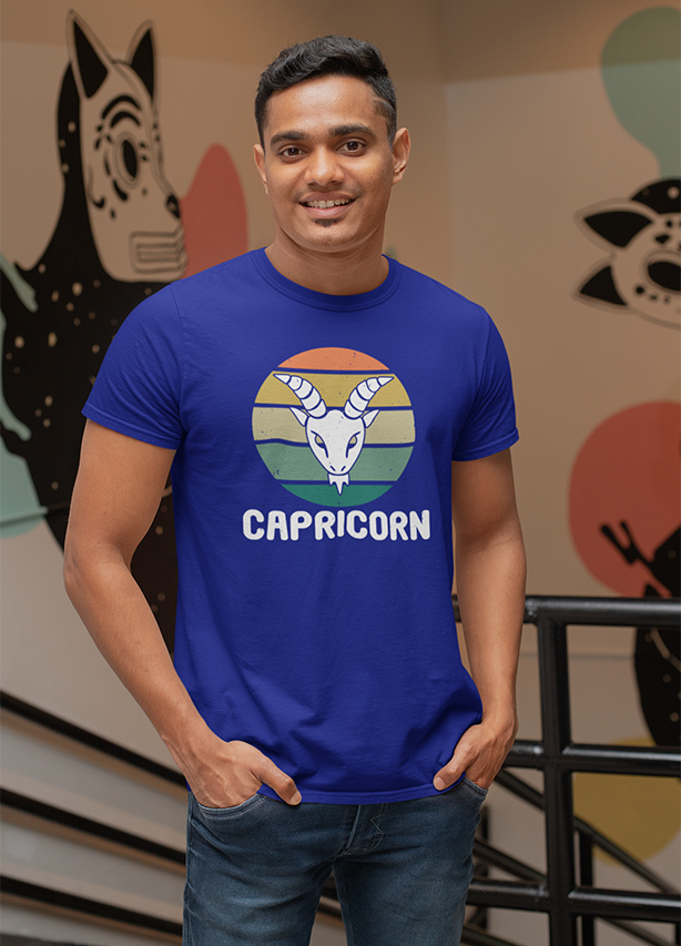 Zodiac- Capricorn T shirt for men