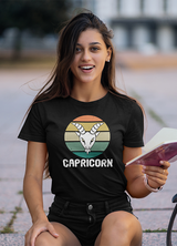 Zodiac- Capricorn T shirt for Women