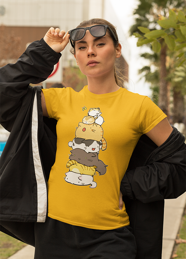 CAT MEAWTAIN ANIMAL LOVE WOMEN T SHIRT