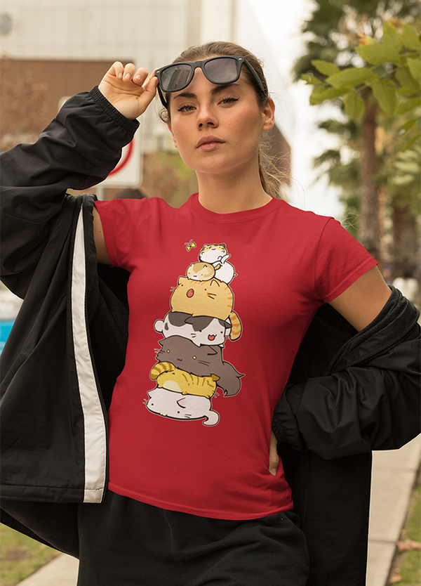 CAT MEAWTAIN ANIMAL LOVE WOMEN T SHIRT