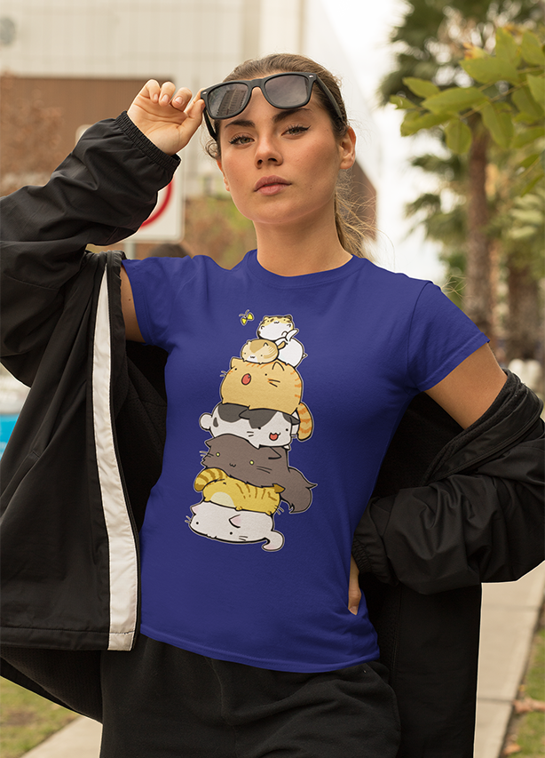 CAT MEAWTAIN ANIMAL LOVE WOMEN T SHIRT