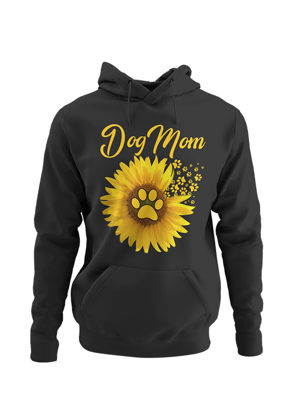 Dog Mom Sunflower Women Hoodies