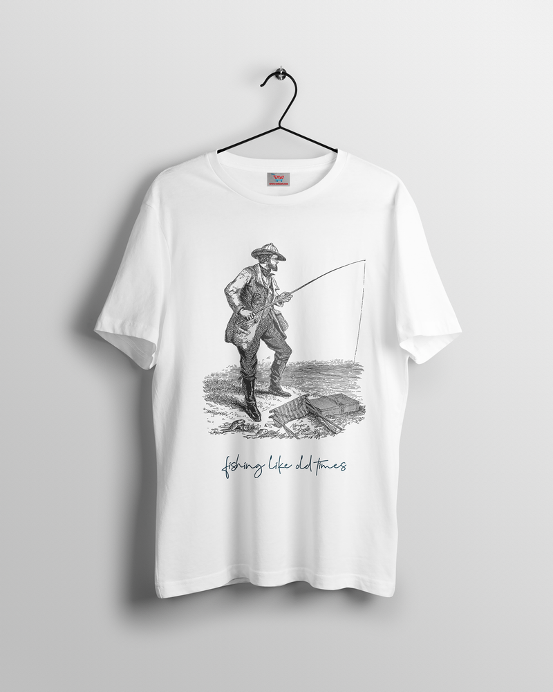 Fishing like old times T-shirt for Men