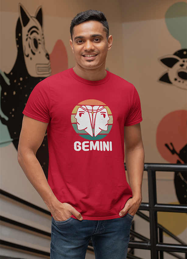Zodiac- Gemini T shirt for men
