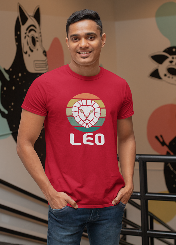 Zodiac- Leo T shirt for men