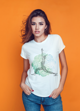 Meditation Virabhadrasana Signature Edition T-Shirt Women