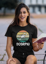 Zodiac- Scorpio T shirt for Women