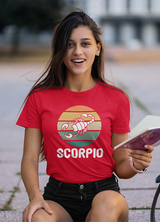 Zodiac- Scorpio T shirt for Women