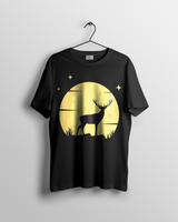 Deer Moon T-shirts design for Men