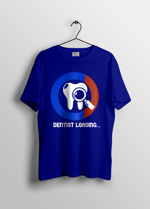 DENTIST LOADING... MENS T-SHIRT