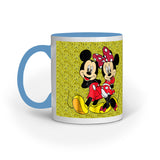 I Love Mickey & Minnie - Designer Printed Ceramic Coffee/ Tea/ Milk Mug
