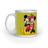 I Love Mickey & Minnie - Designer Printed Ceramic Coffee/ Tea/ Milk Mug