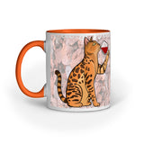 Cats and Wine - Designer Printed Ceramic Coffee/ Tea/ Milk Mug