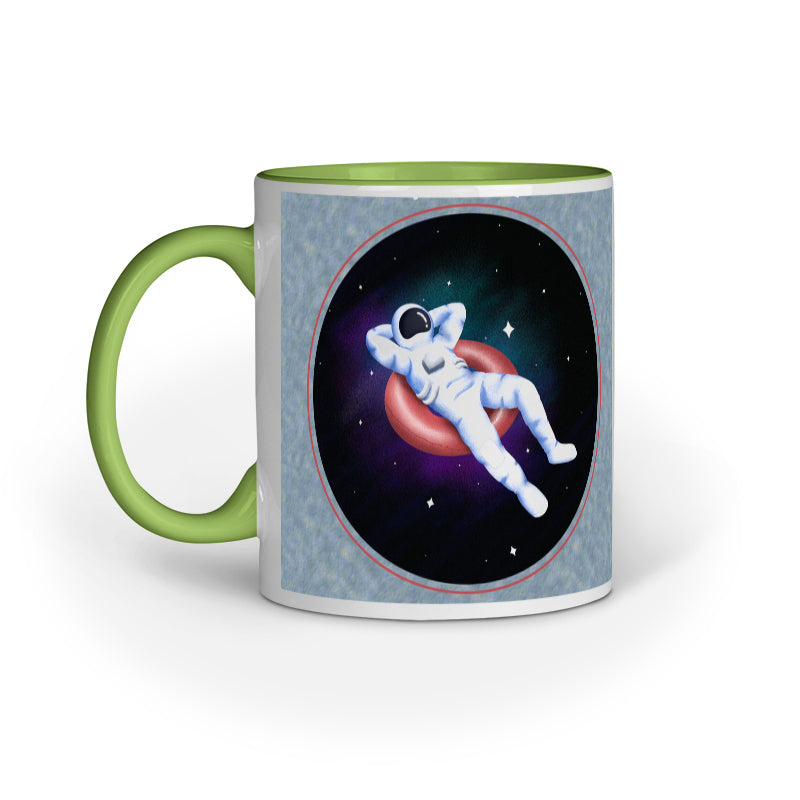 I Love My Space - Designer Printed Ceramic Coffee/ Tea/ Milk Mug