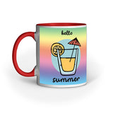 Hello Summer -Designer Printed Ceramic Coffee/ Tea/ Milk Mug