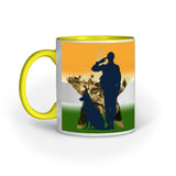 Proud Daughter Of INDIA - Designer Printed Ceramic Coffee/ Tea/ Milk Mug