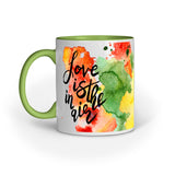 Love is in the Air - Designer Printed Ceramic Coffee/ Tea/ Milk Mug