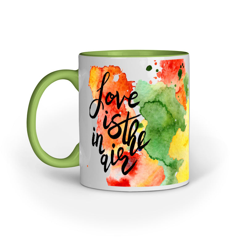 Love is in the Air - Designer Printed Ceramic Coffee/ Tea/ Milk Mug